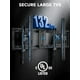 thumbnail image 3 of Soporte de pared para TV Pipishell certificado por UL para televisores de 42 a 90 pulgadas de hasta 60 kg, 3 of 3