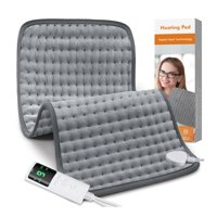 Almohadilla Térmica Kqpz Para Aliviar El Dolor De Espalda Con 9 Ajustes De Calor Y 4 Temporizadores