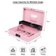 thumbnail image 5 of Caja de efectivo con cierre combinado con bandeja para dinero, color rosa, 5 of 8