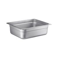 Vaccarin - Contenedor Gastronomico Acero Inoxidable Gn 1/2X10 Cm