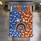 thumbnail image 2 of Blue Orange Bape Shake Camo Comforter Set Soft 3 Pcs Twin Bedding Sets Thicken for All Season, 2 of 5