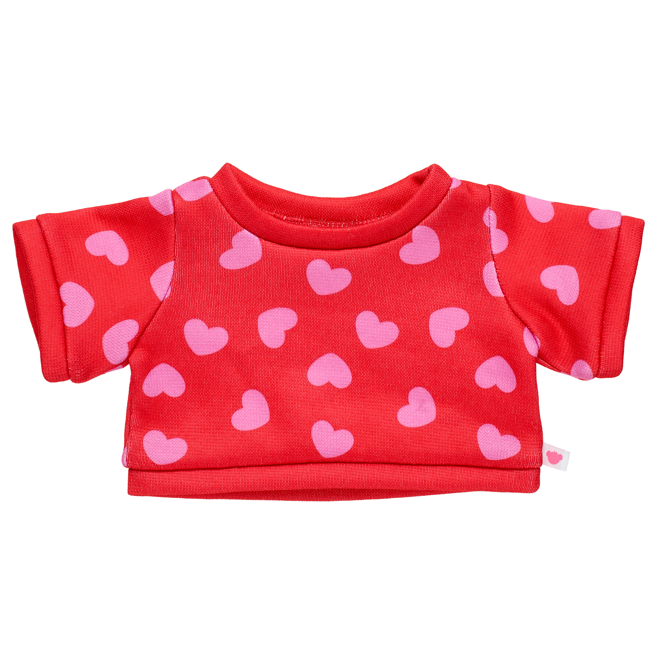 Build A Bear - Poleron Rojo Corazones Build-A-Bear