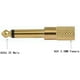 thumbnail image 4 of Adaptador Audio Plug Jack Metalico 3.5Mm A 6.3Mm (6.5mm) multicolor, 4 of 7