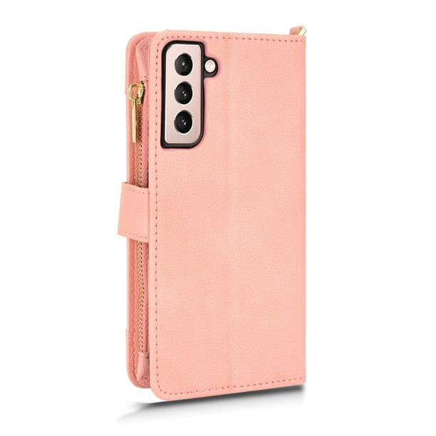 Stylish PU Leather Wallet Case for Samsung Galaxy S22/S22+/Ultra - Multi-Functional & Multi-Card Slots