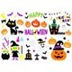thumbnail image 1 of Adhesivos de ventana JOICEE 6 piezas Decoración Halloween, 1 of 7