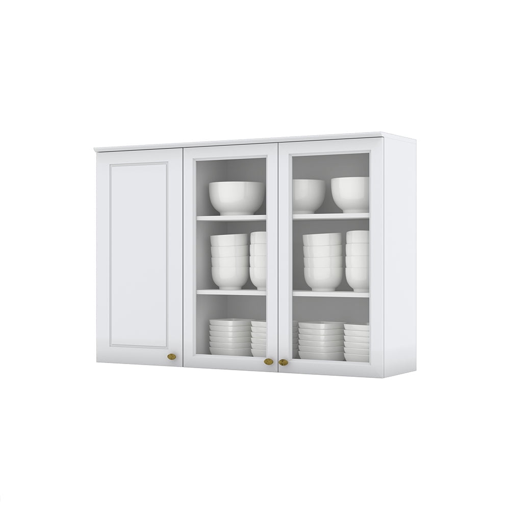 Mueble Aéreo 2 Puertas Vidrio Línea Americana Home Mobili