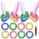 thumbnail image 2 of Juego inflable para lanzar anillos de conejo, máxima diversión, fiesta de Pascua, 2 of 9