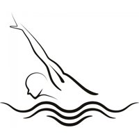 Rienda Libre Graphics - Decomural Swimming Breaststroke Ws-18687