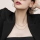 thumbnail image 2 of Collar Rewizoo de cadena de cuerda de oro 14K (16-26 pulgadas), 2 of 9