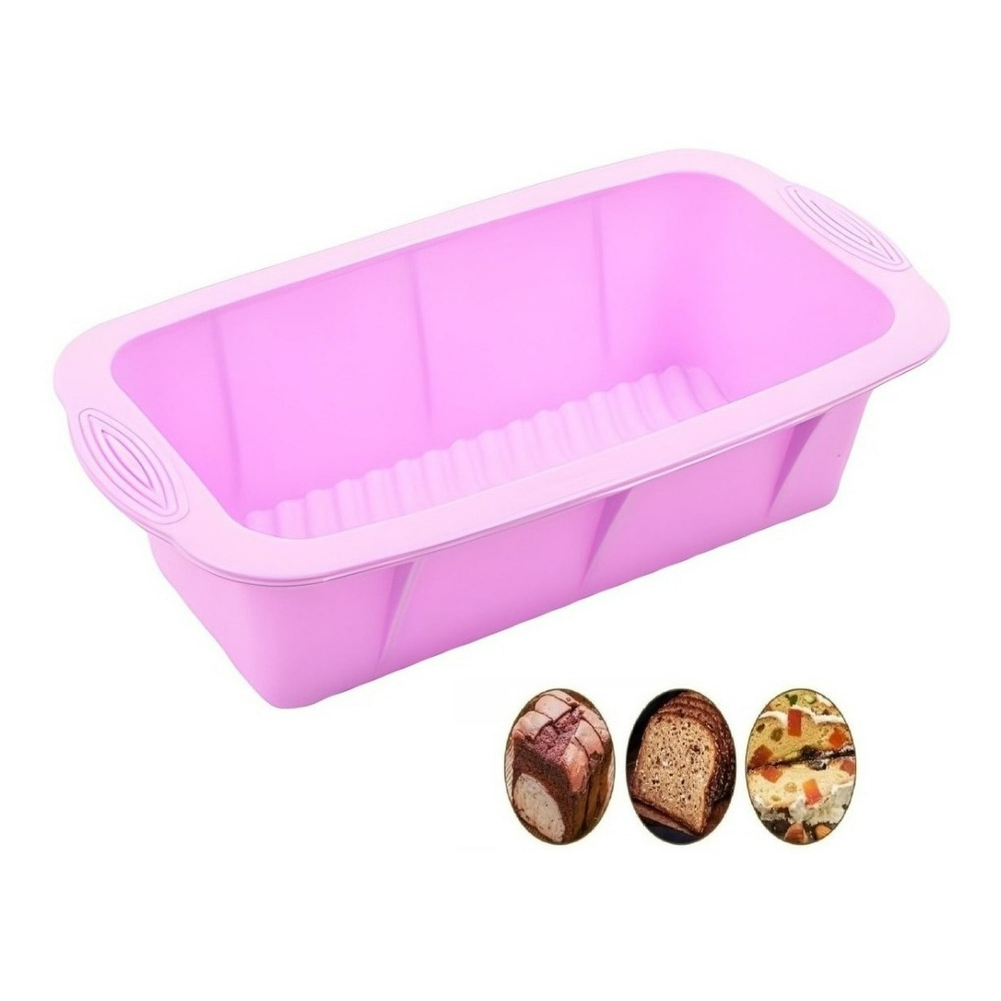 Genérico - Molde Silicona Molde Pan Molde Para Pan De Molde Queque 25cm