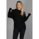 thumbnail image 4 of Sweater Mujer Manga Larga Murciélago Tejido Botones 6020, 4 of 4