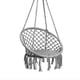 thumbnail image 1 of Hamaca Silla Columpio Algodón Gris 80 x 70 cm, 1 of 3