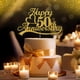 thumbnail image 5 of Cake Topper 50 º Aniversario Con Brillo Dorado 17 X 10 Cm, 5 of 9