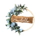 thumbnail image 3 of Corona De Flores Con Cuentas De Madera, Artesanía Floral Para Primavera Y Verano En La Sala De Estar., 3 of 5