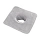 thumbnail image 1 of Toalla De SPA Con Orificio Para La Cara, Lavable Para La Piel, Toalla De Masaje De Vapor Suave, Gris Claro, 1 of 3