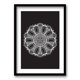 thumbnail image 1 of Cuadro Mandala Byn 50x35cms, 1 of 1