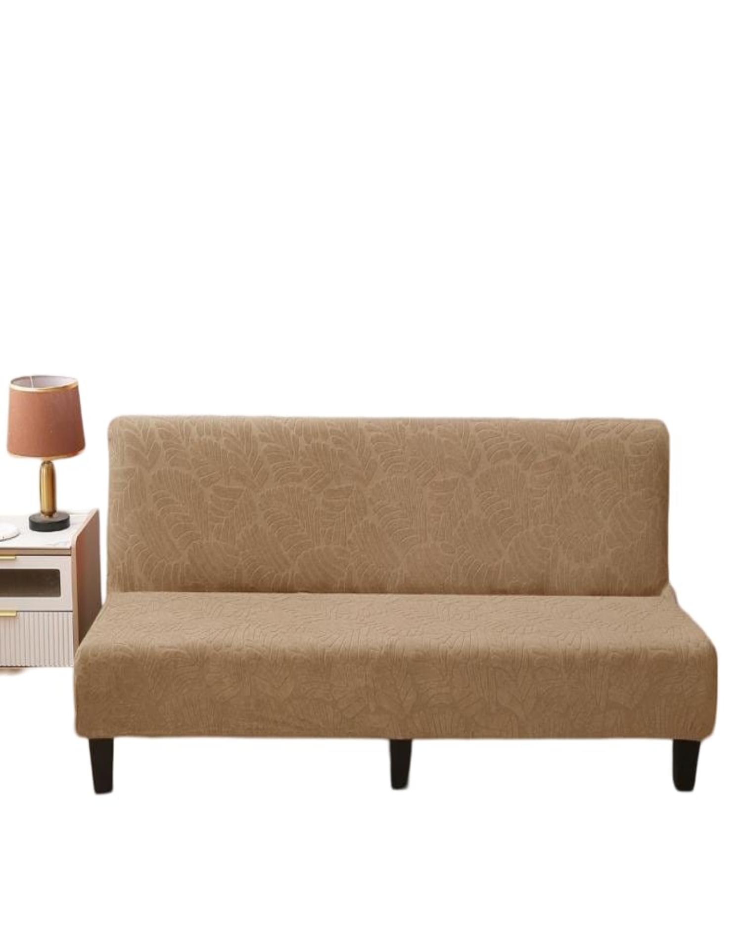 Genérico - Cubre Futón Texturizado - Funda Protectora F6