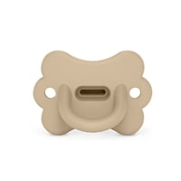 Suavinex - Chupete 0-6 Meses Todosilicona Fisiologico Butterfly Beige