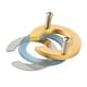 thumbnail image 2 of Accesorio de contratuerca de grifo universal Reemplazo de montaje en forma de C Instalación fácil Fijación Kit de accesorios de fijación de grifo para , LATÓN Latón, 2 of 5