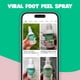 thumbnail image 2 of Spray exfoliante para pies Freeman Flirty Feet, 118 ml, vegano, libre de crueldad animal, 2 of 9