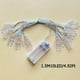 thumbnail image 1 of 1pc 59.06inch 10 Lights, 118.11inch 20 Lights Blue Ghost Hand Halloween Decoration Light String, Battery Powered, 1 of 5