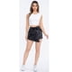 thumbnail image 1 of Short Mini Falda Jeans Juvenil Elasticada Premium Full Tendencia 3016, 1 of 3