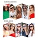 thumbnail image 4 of Gafas de sol SOJOS Classic Square Polarized UV400 Amber Tortoise, 4 of 5