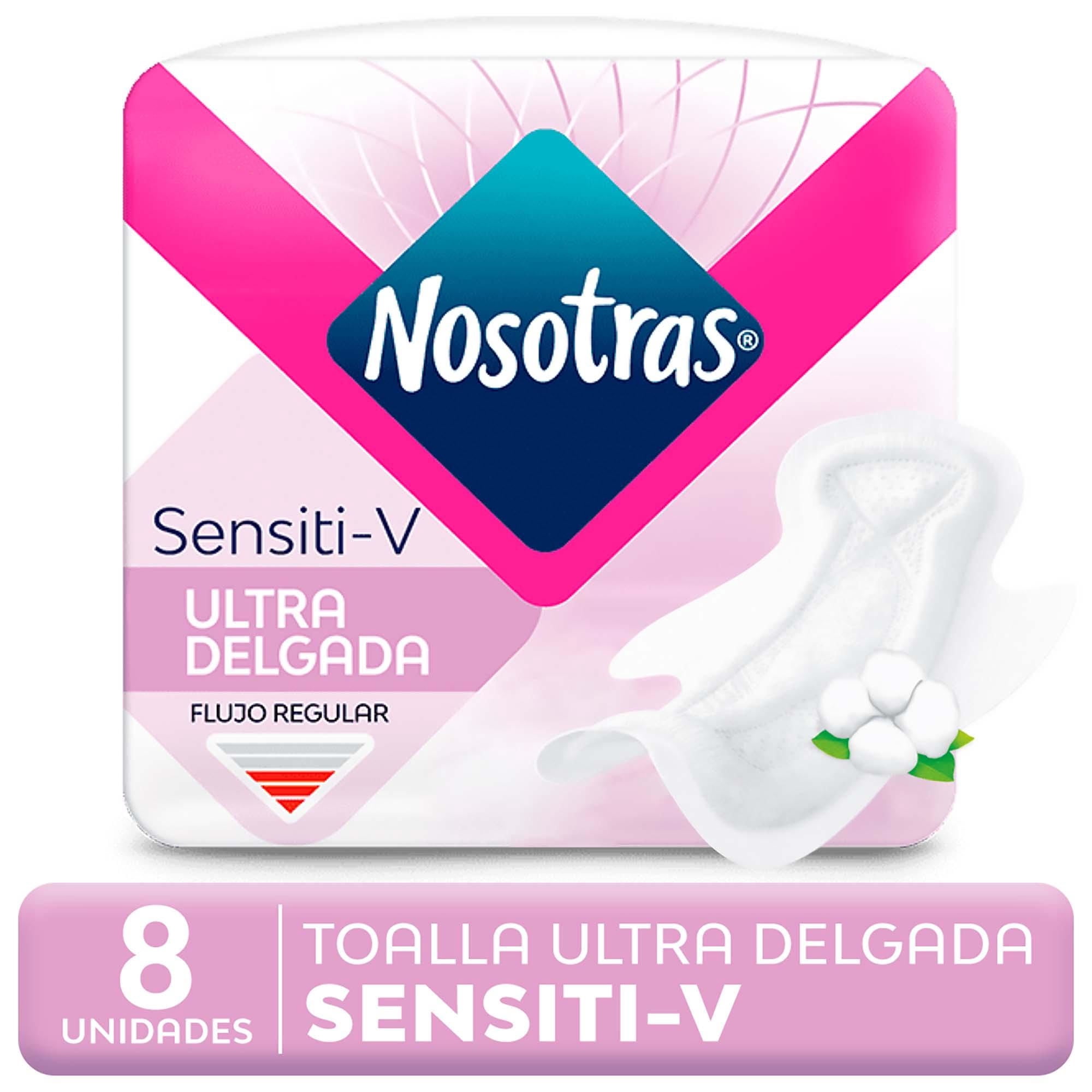 Toallas Higiénicas Nosotras Ultra Invisible Sensiti-v