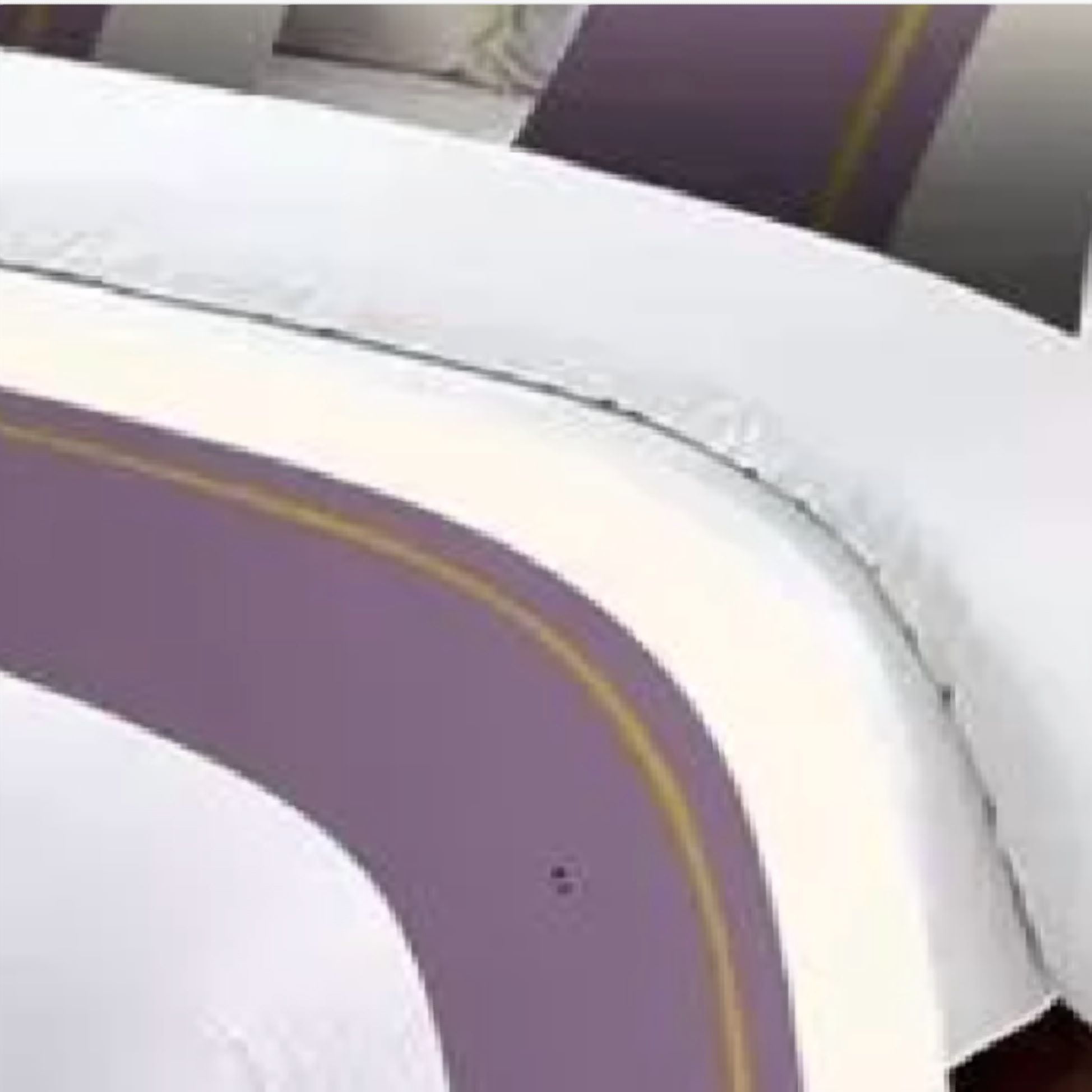 Genérico - Pieceras Para Cama Decorativa 60x200 Cm + 2 Fundas 45x45 Diseño 9 Color Morado