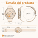 thumbnail image 5 of Smartwatch Mujer UBABAI  Android 10 AMOLED 1.6", GPS, Cámara Giratoria 2MP, Wi-Fi, 4GB RAM + 64GB, Dorado, 5 of 8
