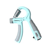 Magideal - Ejercitador De Dedos Fortalecedor De Agarre De Mano Con Contador, Pinza De Mano Para Hombres Y Mujeres, Estirador De Dedos, Gimnasio, Entrenamiento Aj Azul