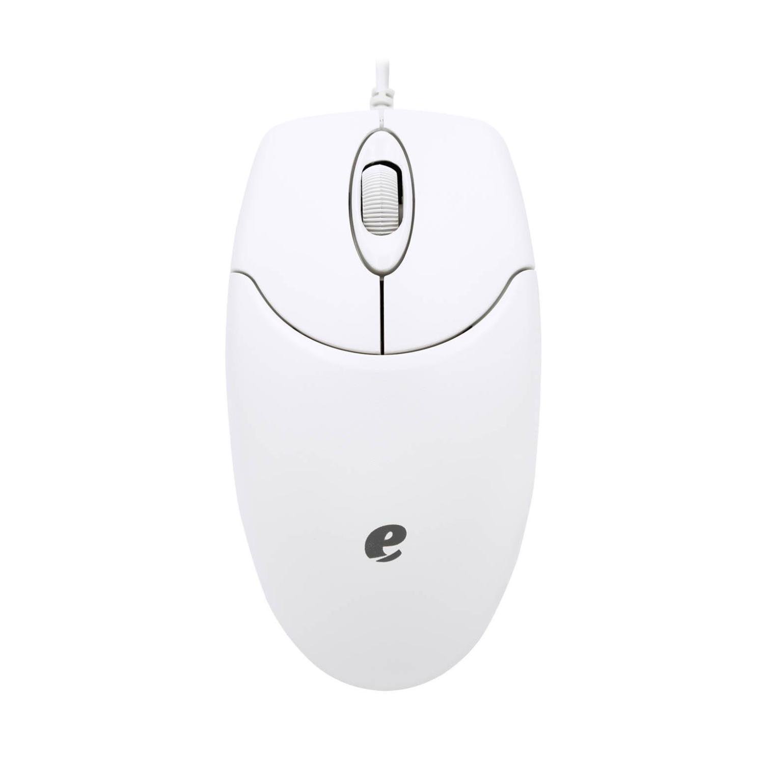 Acer - Mouse Alambrico Usb 3 Botones Blanco M117