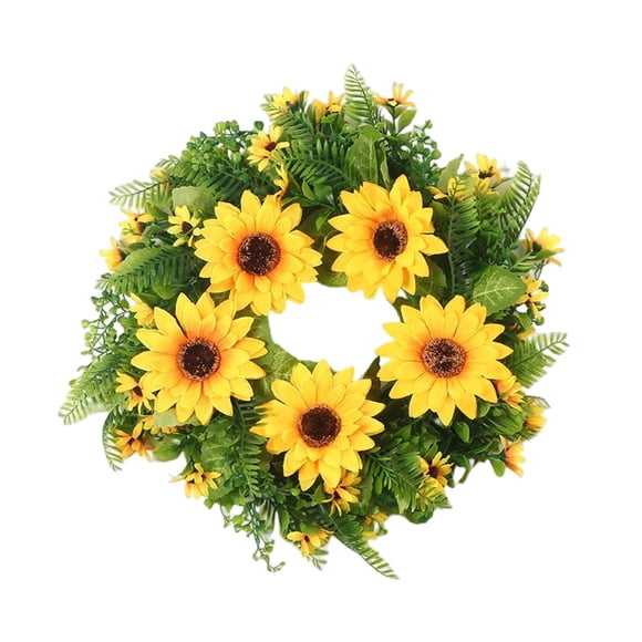 Guirnalda De Girasol Artificial, Guirnalda Floral De Verano Para Adornos, Escaleras, Fiesta, Pequeña