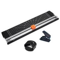 Homely - Guillotina + Perforadora + Corchetera Termolaminadora Set