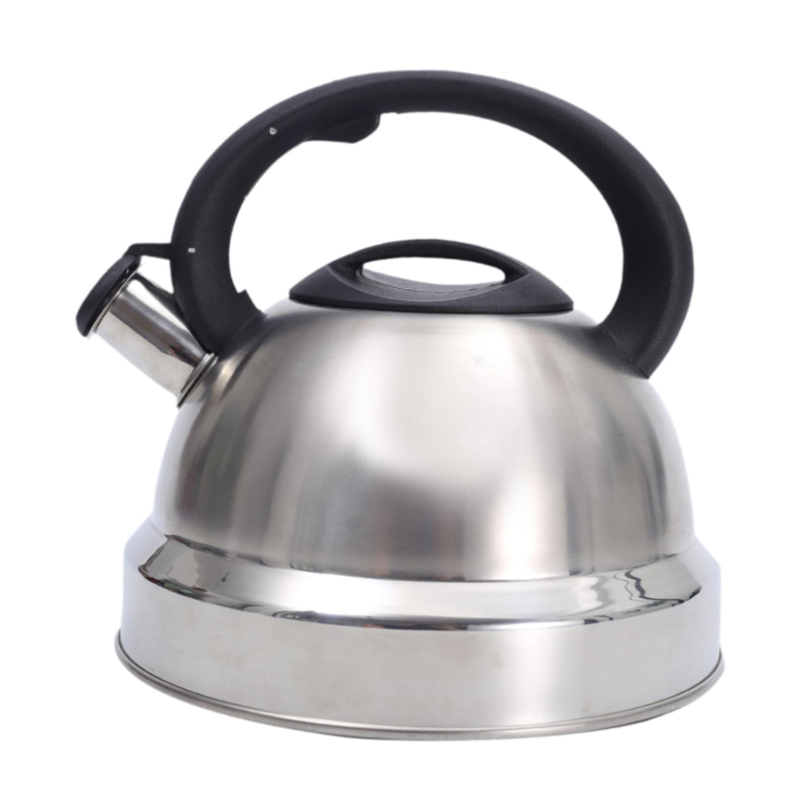 Bothyi - Tetera Silbante De Acero Inoxidable Para Estufa, Ideal Para Acampar Al Aire Libre