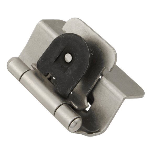 Bisagra Hickory Hardware P5310-SN de cierre automático, satinado, 170°