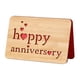 thumbnail image 1 of Tarjeta De Aniversario De Madera De Bambú Para Parejas, Tarjeta De Felicitación De Aniversario De Boda, Estilo A, 1 of 3
