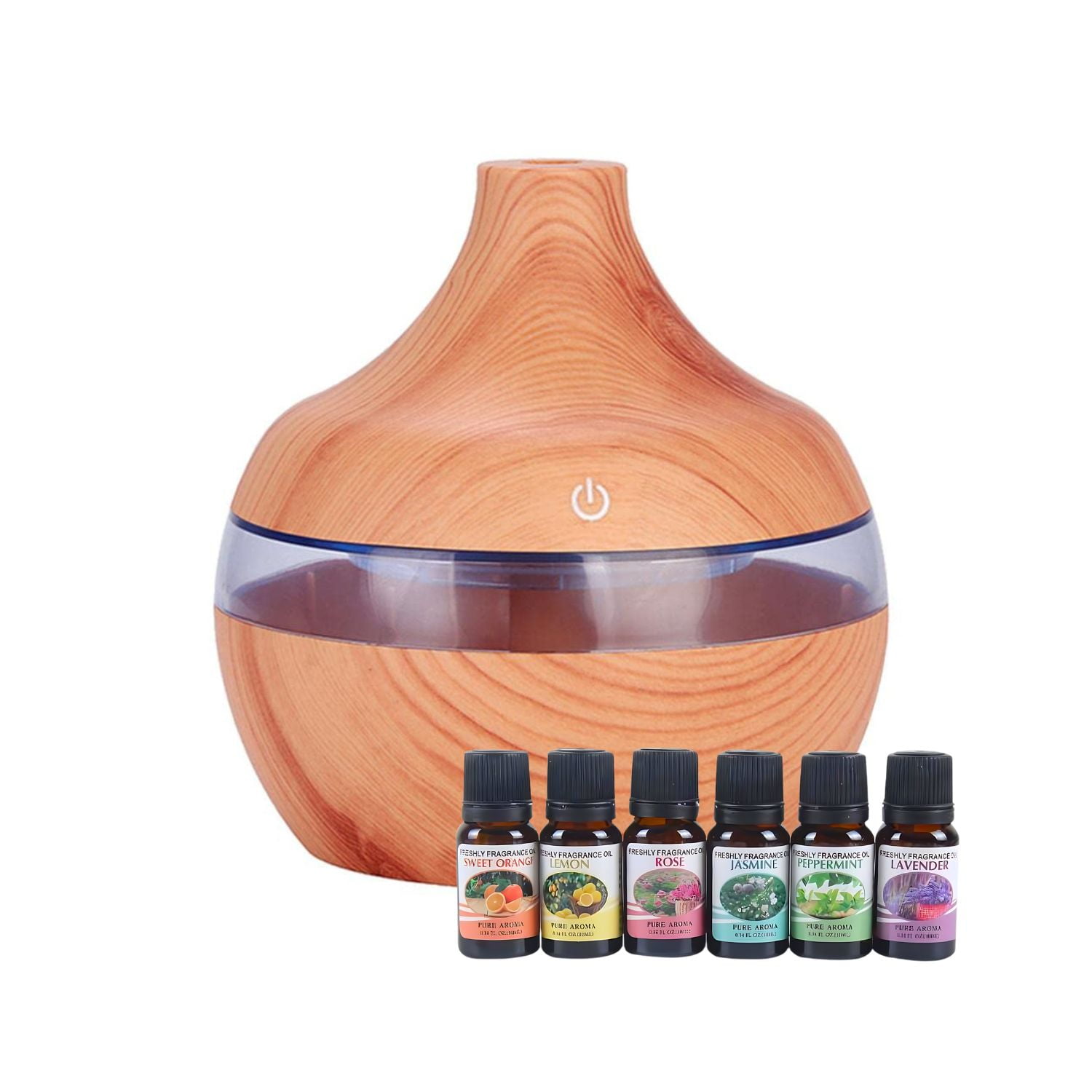 Disparo - Pack Humidificador De Grano + 6 Esencias Aromaticas