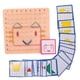 thumbnail image 4 of Geoplano De Madera Montessori Con Tarjetas De Patrón Y Gomas Para Preescolar 20x20cm, 4 of 5