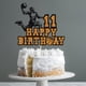 thumbnail image 5 of Fiesta de feliz cumpleaños T11 con temática de baloncesto Cake Topper, 5 of 8