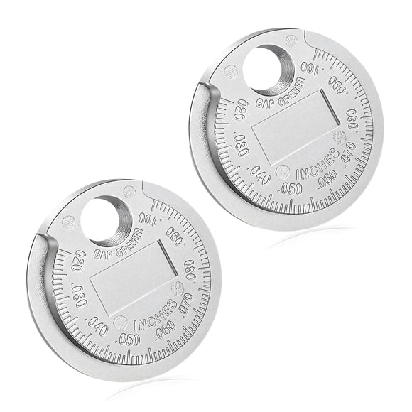 Calibrador De Luz De Bujías De Aleación De Zinc 3 8 Cm 2 Piezas