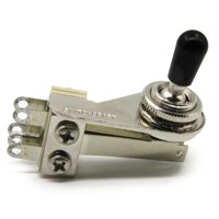 Interruptor Ybw Switchcraft En Ángulo Recto Con Punta Negra