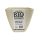 thumbnail image 2 of Set de 5 Maceteros Biodegradables Cuadrado Blanco, 2 of 3