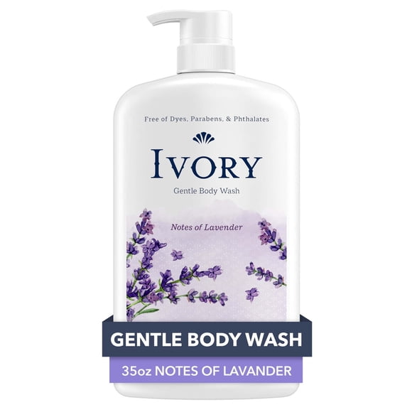 Gel Corporal Ivory Mild Gentle 35 fl oz Lavanda Equilibrante