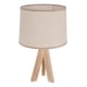 thumbnail image 1 of Lampara De Velador Lampara De Mesa Minimalista Madera beige 1, 1 of 3