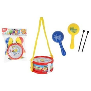 Genérico - Pack X 3 Juguete Tambor Ins Chico Eco Plus 2023