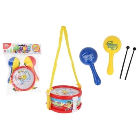 Genérico - Pack X 3 Juguete Tambor Ins Chico Eco Plus 2023