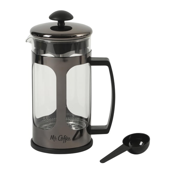 Prensa francesa Mr. Coffee Daily Brew de vidrio de 887 ml