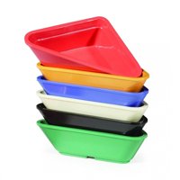 Imahe - Set De 6 Ramekin Triangular Melamina Azul 60 Ml