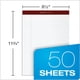 thumbnail image 2 of Bloc de notas legal TOPS paquete de 6, rayado ancho 8,5 × 11,75 cm, 2 of 7